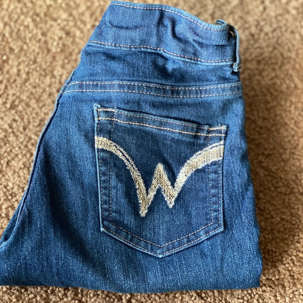 Girls straight leg Wrangler jeans